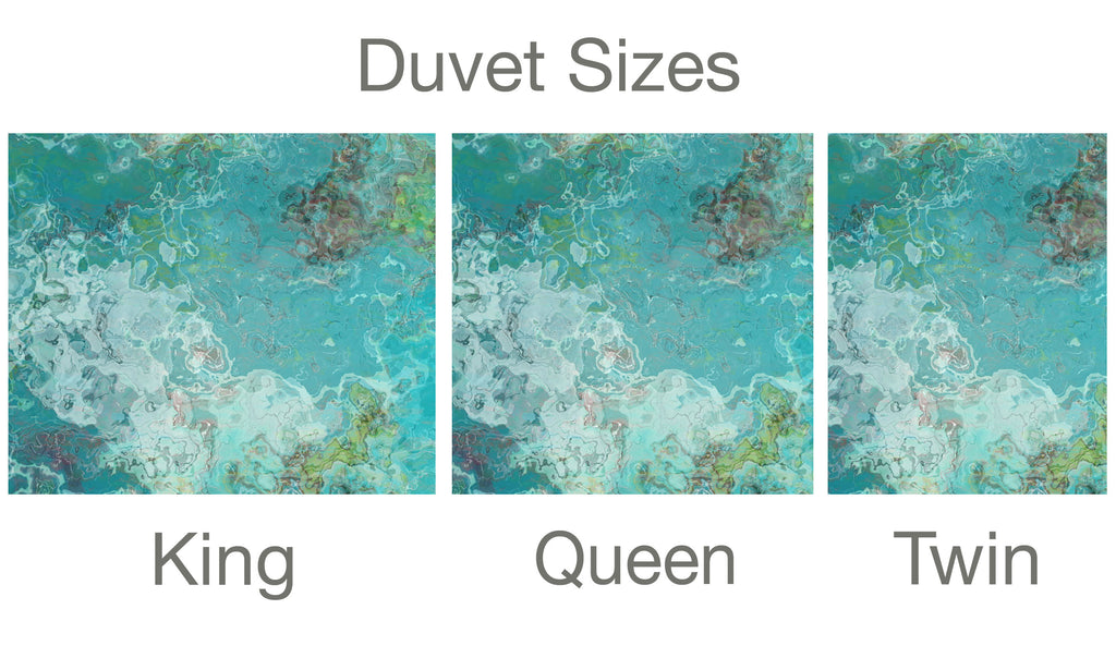 King, Queen or Twin Duvet Cover, Soft Concept