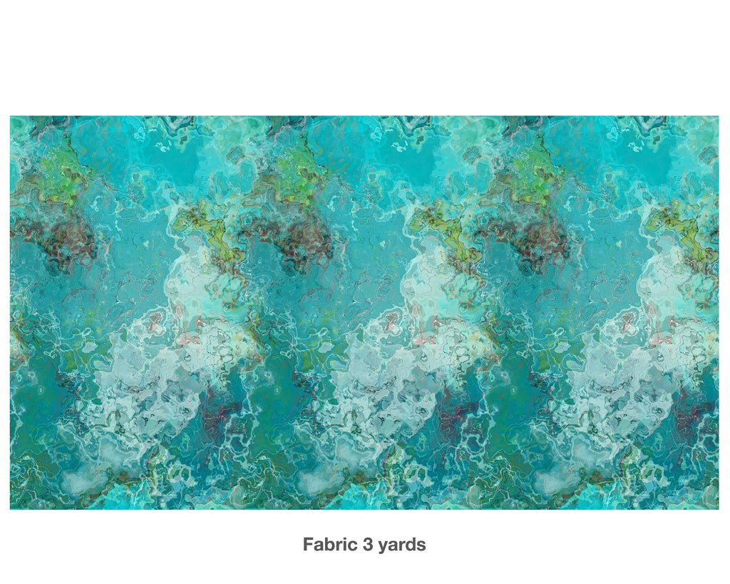 Abstract Fabric by the Yard, Soft Concept