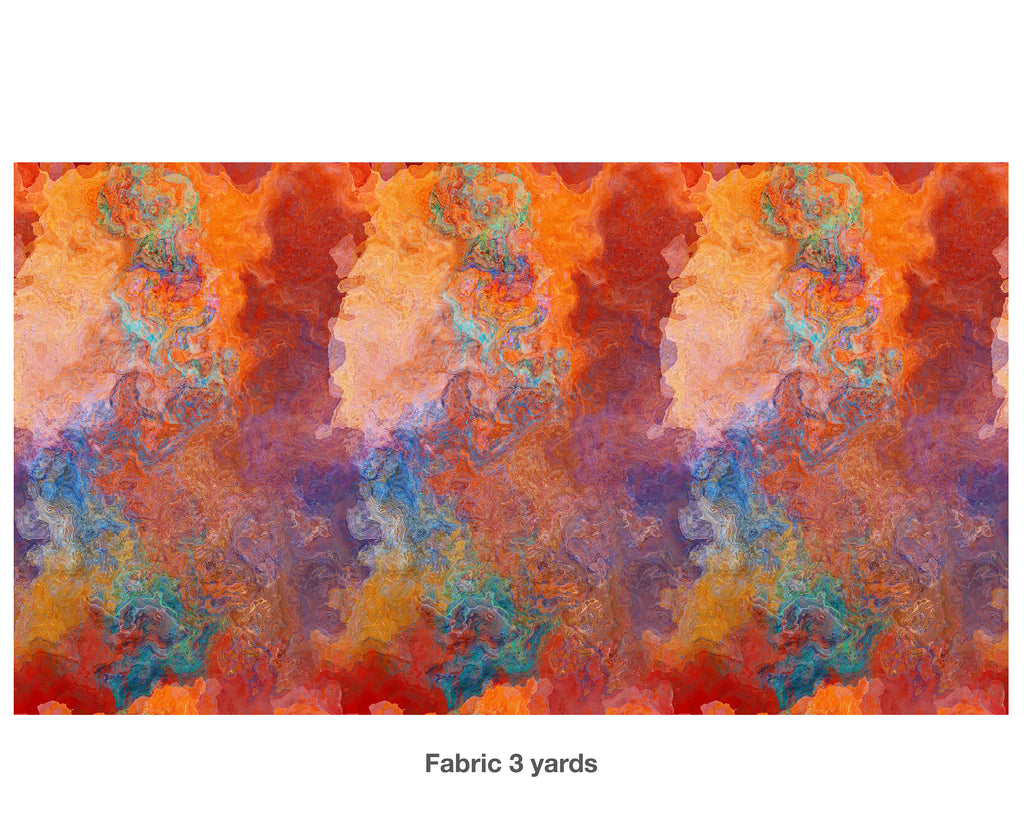 Abstract Fabric by the Yard, Southwest Archetype