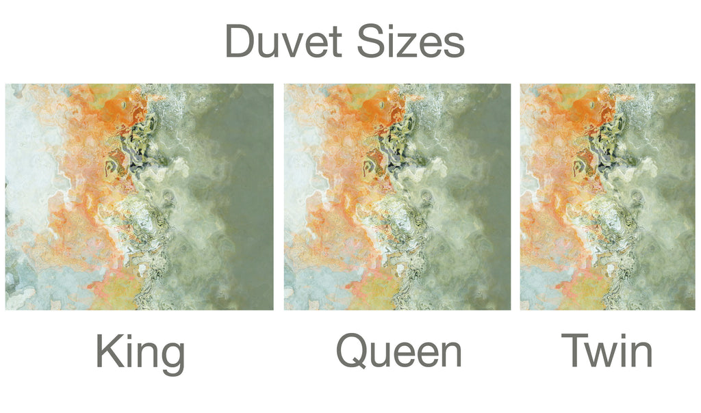 King, Queen or Twin Duvet Cover, Subtle