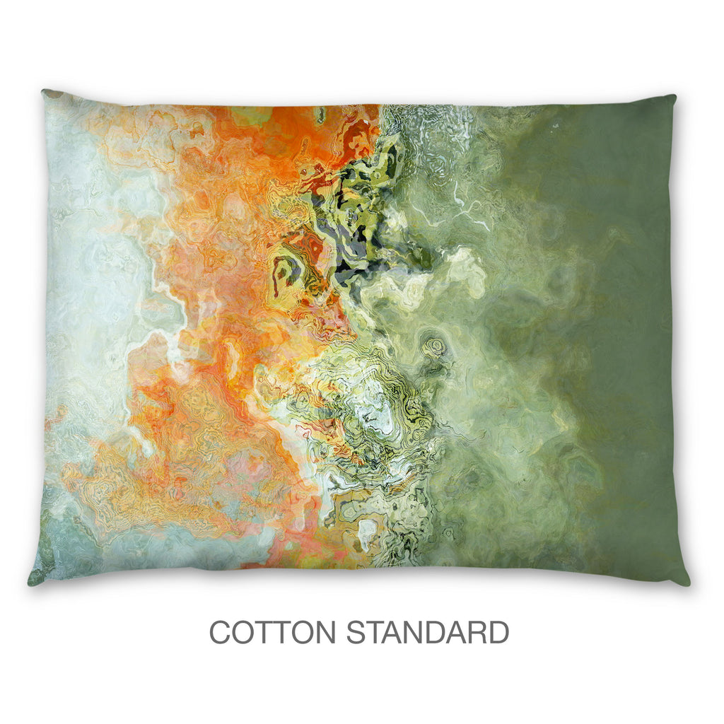 Abstract Shams in Cotton or Polyester, Subtle