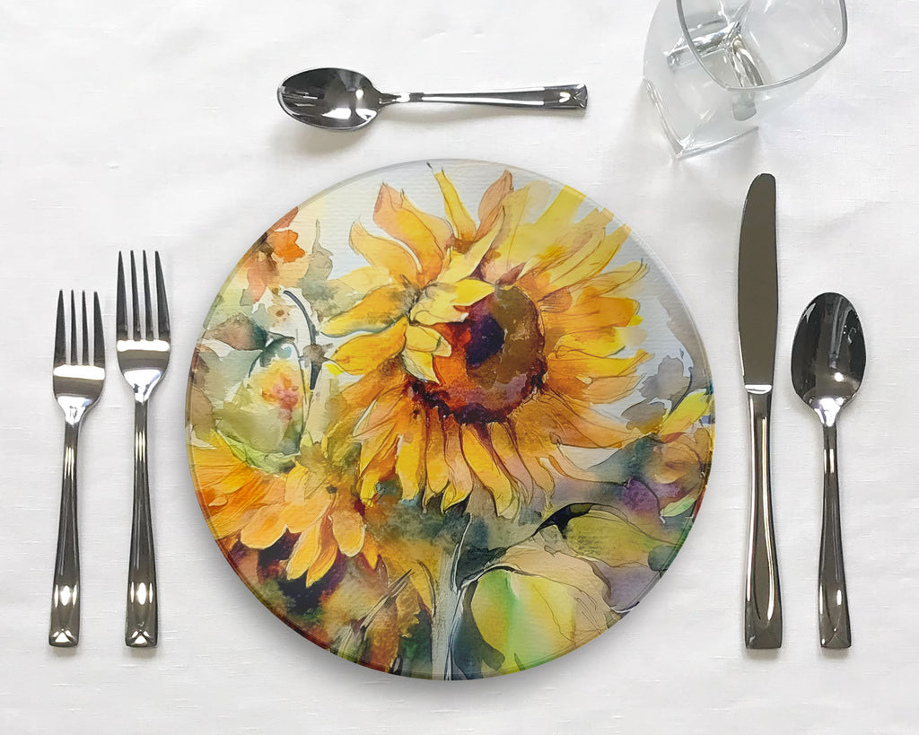 Floral Dinnerware, Sunflower