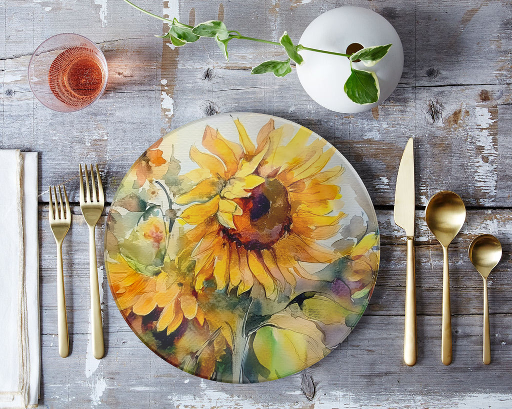Floral Dinnerware, Sunflower