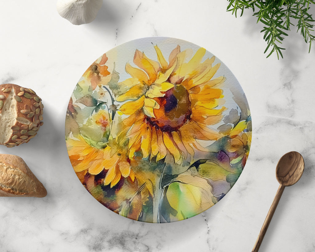 Floral Dinnerware, Sunflower