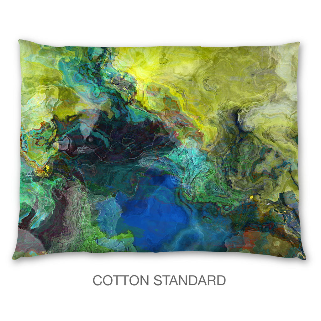 Abstract Shams in Cotton or Polyester, Swimmer