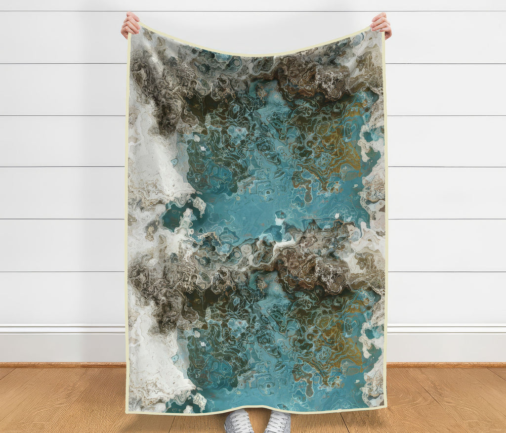 Fabric by the Yard, Teal Aesthetic