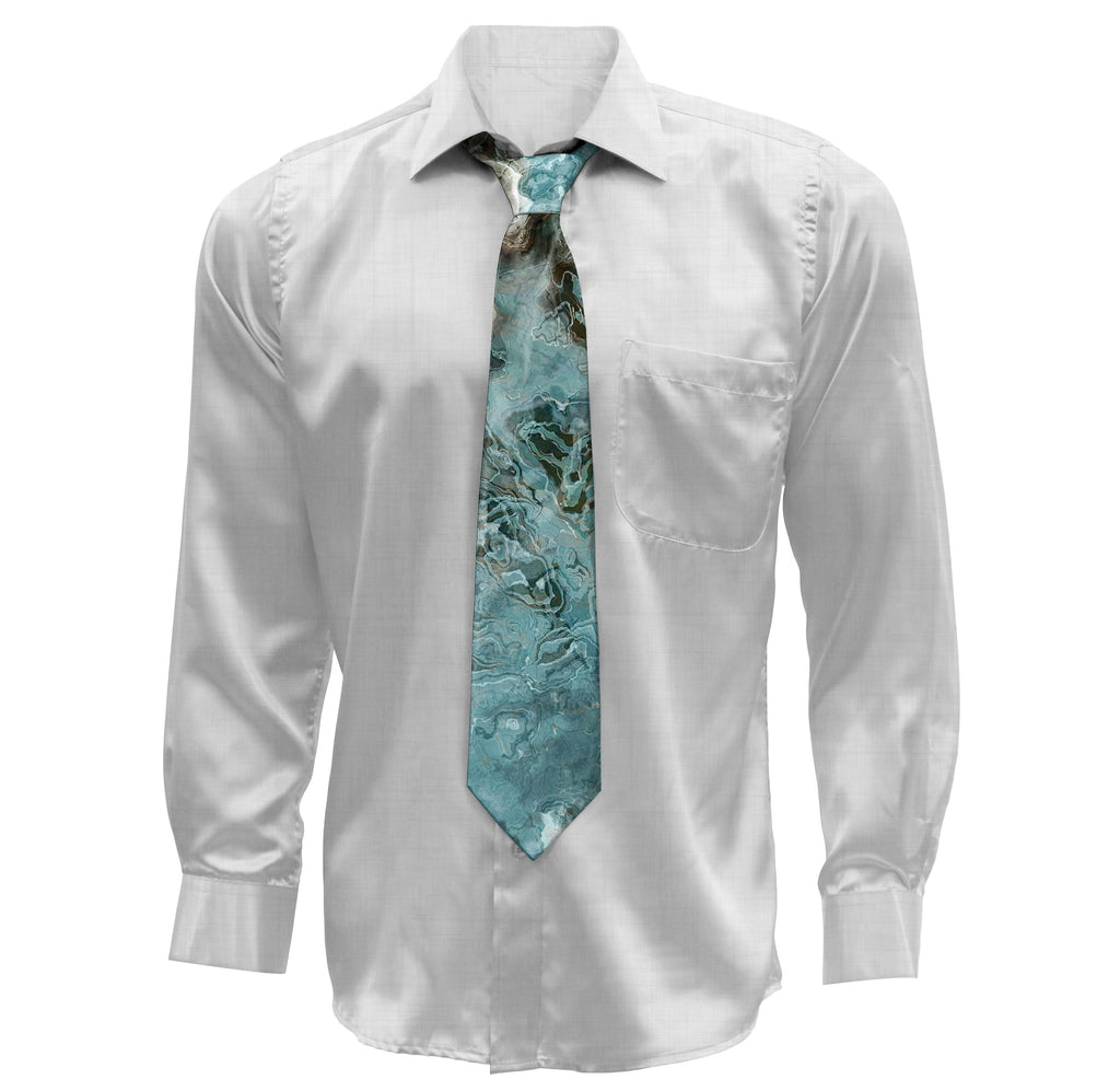 Necktie, Teal Aesthetic