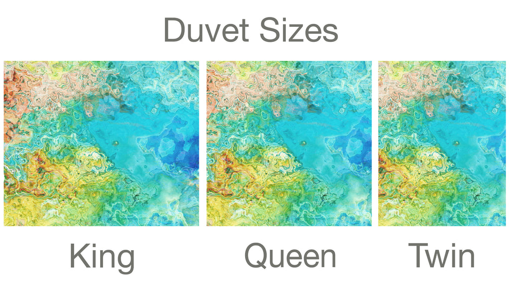 King, Queen or Twin Duvet Cover, Tenacious