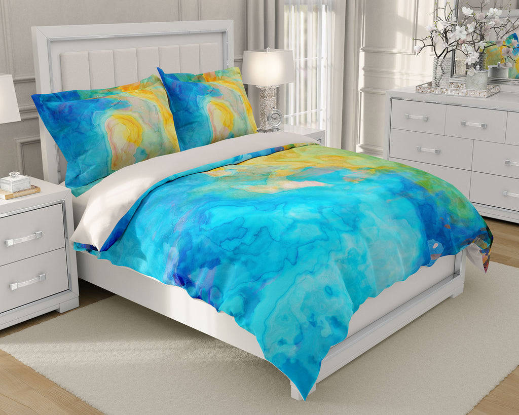 King, Queen or Twin Duvet Cover, Tidal Force
