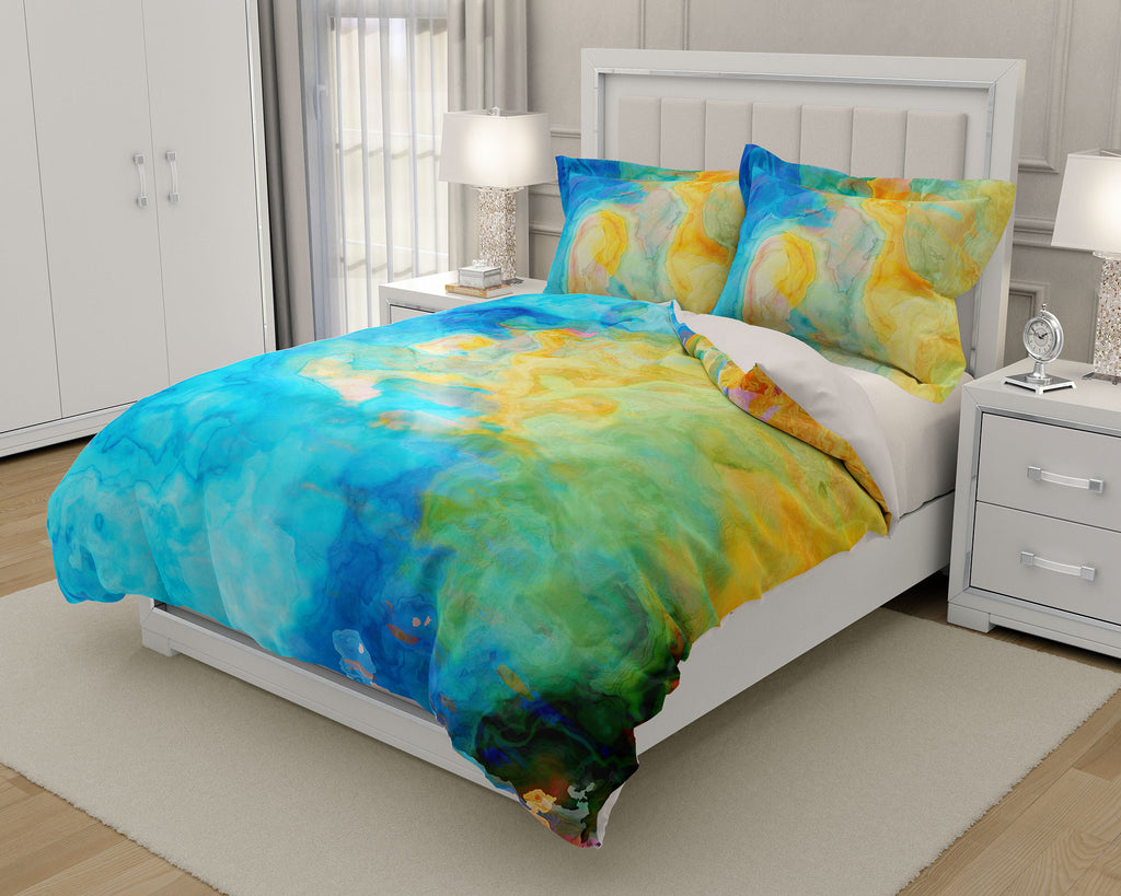 King, Queen or Twin Duvet Cover, Tidal Force