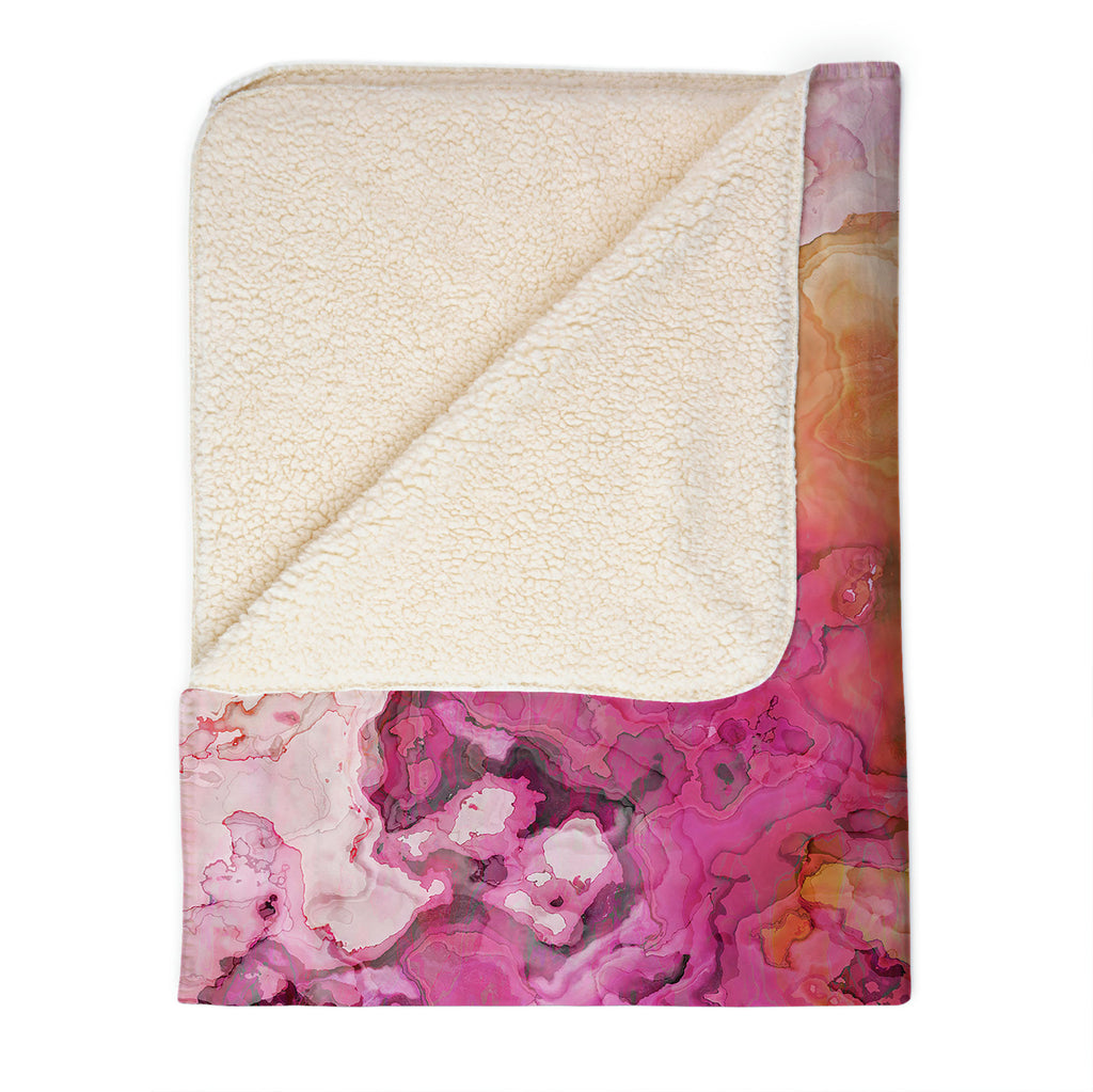 Sherpa Fleece Throw, Topical