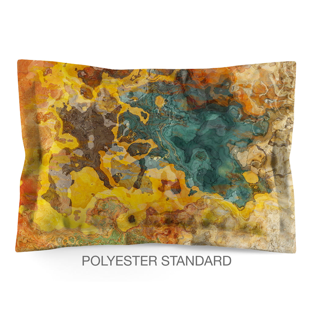 Abstract Shams in Cotton or Polyester, Tuscany