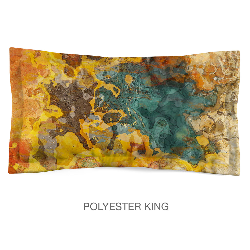 Abstract Shams in Cotton or Polyester, Tuscany