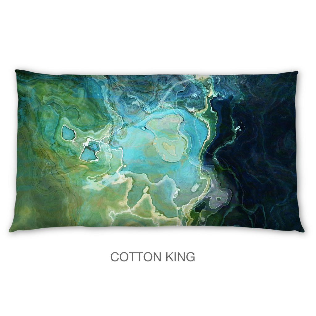 Abstract Shams in Cotton or Polyester, Watershed