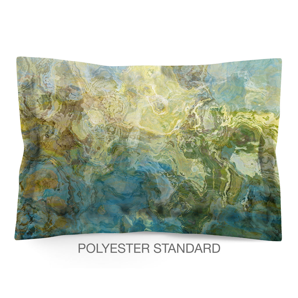 Abstract Shams in Cotton or Polyester, Wintercreek