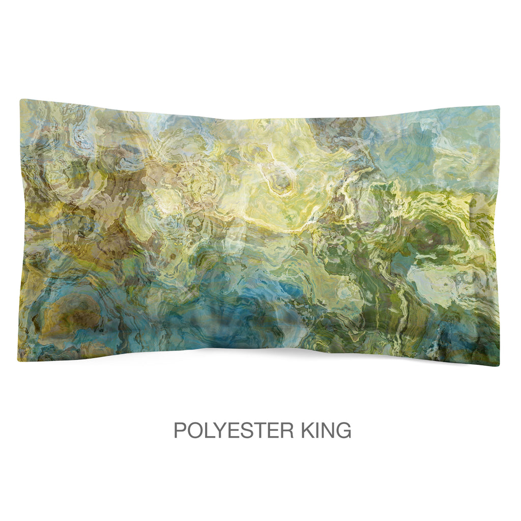 Abstract Shams in Cotton or Polyester, Wintercreek