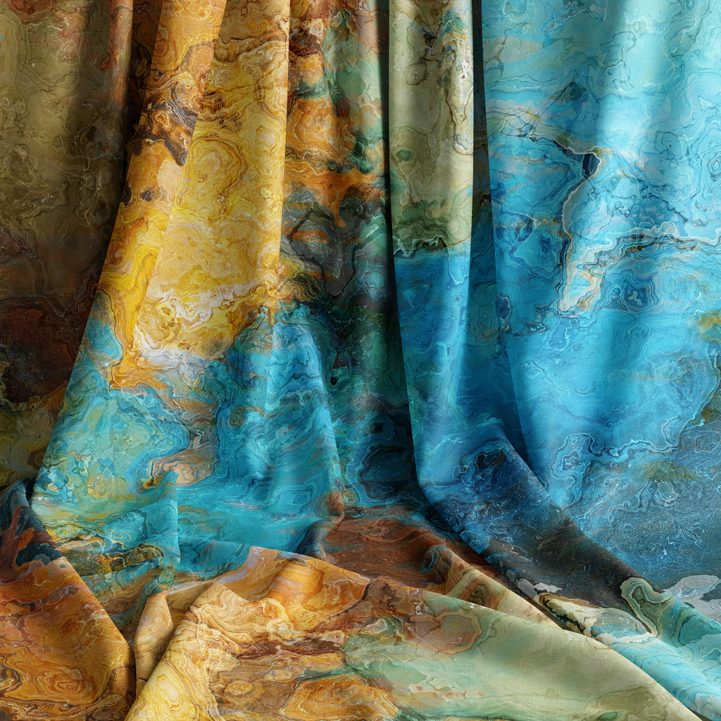 Abstract Fabric by the Yard, Xanadu