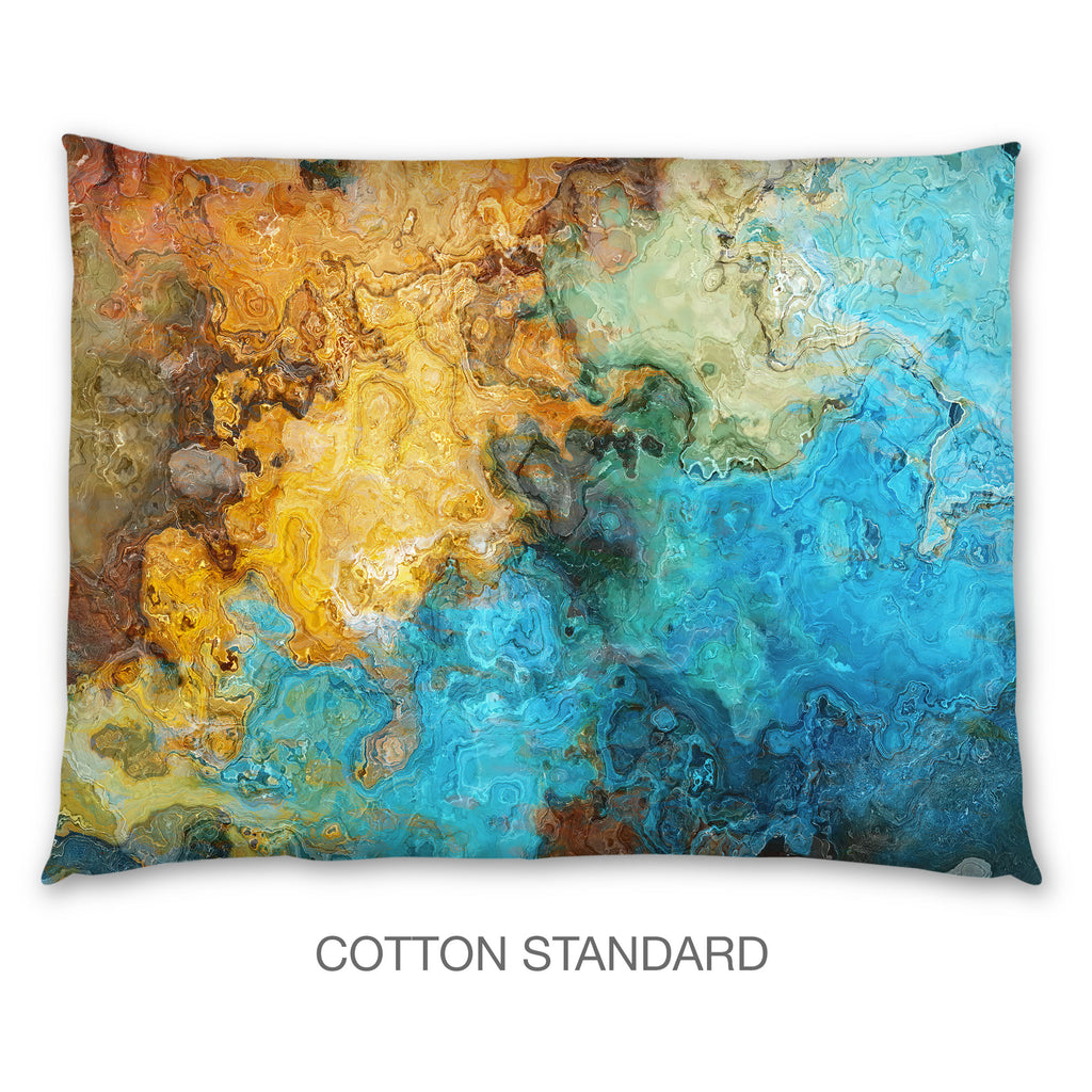 Abstract Shams in Cotton or Polyester, Xanadu