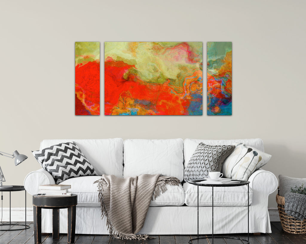 Canvas Print, 30x60 to 40x78, Year on Fire