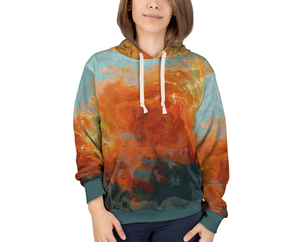 Pullover Hoodie, Electric