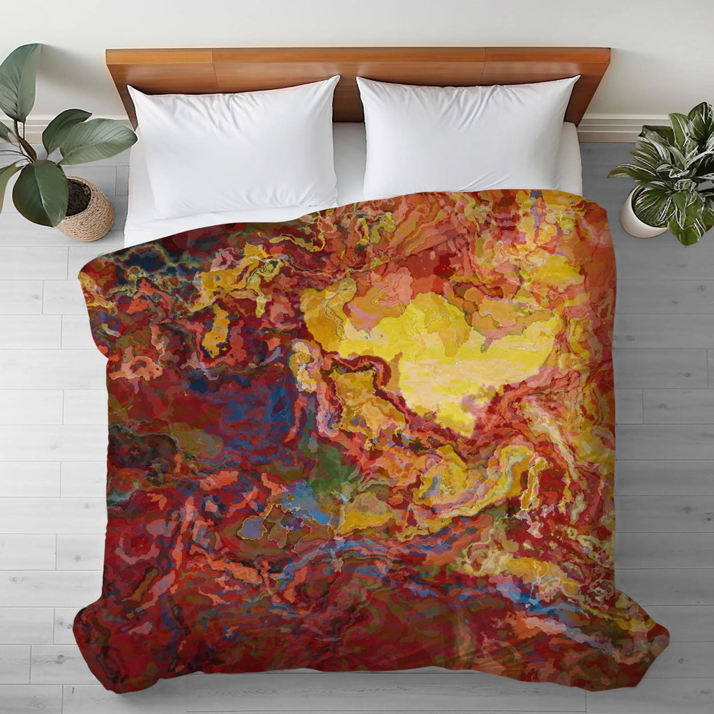 Abstract King, Queen or Twin Duvet Cover, Momentary