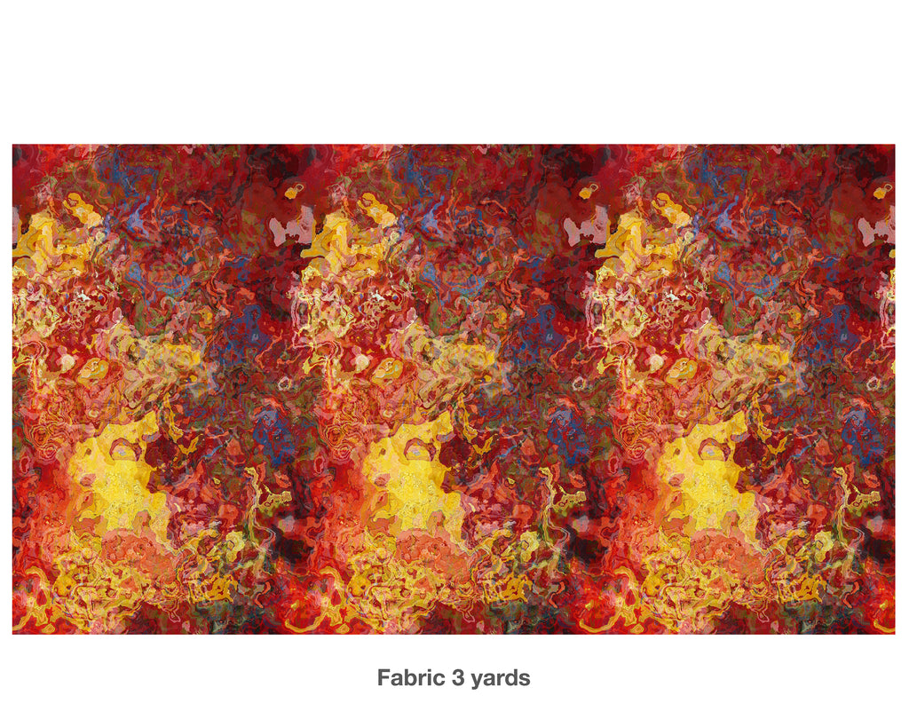 Abstract Fabric by the Yard, Momentary