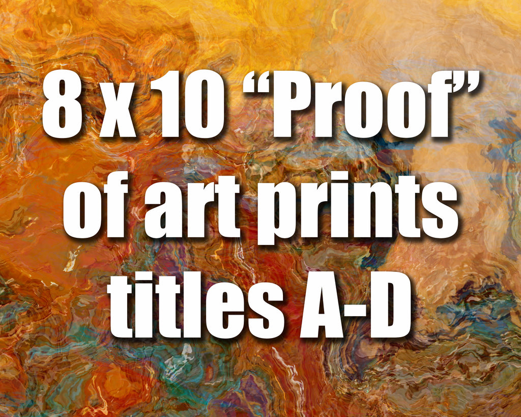 8x10 Color Proof A-D