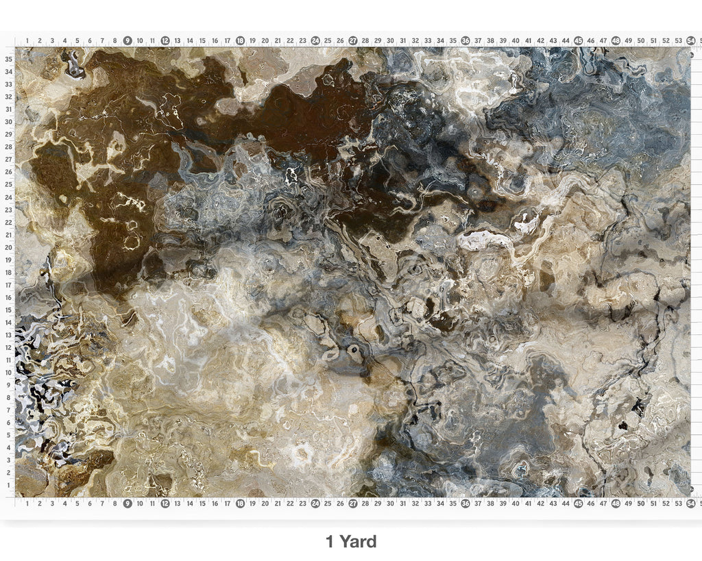 Abstract Fabric by the Yard, Stone Poem