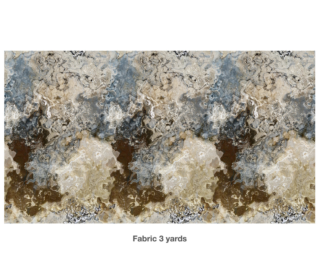 Abstract Fabric by the Yard, Stone Poem