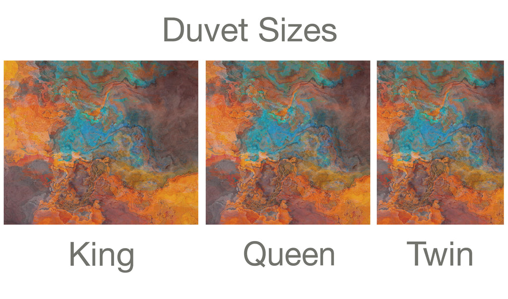 King, Queen or Twin Duvet Cover, Desert Fusion