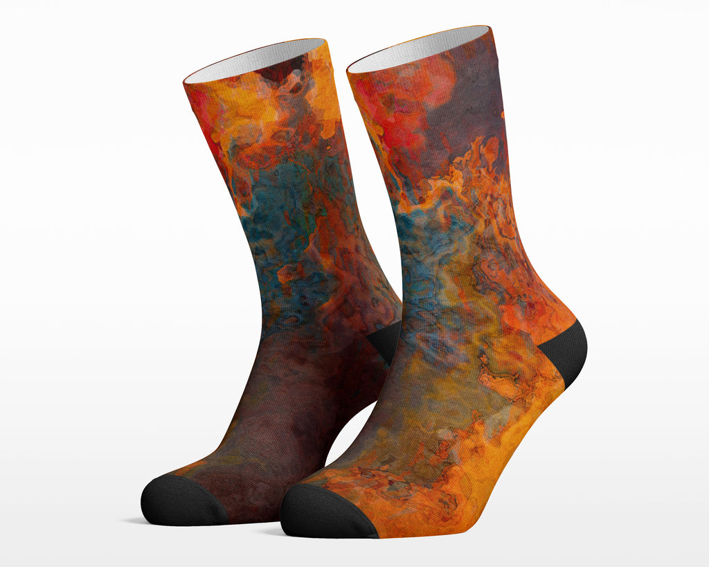 Unisex Socks, Desert Fusion