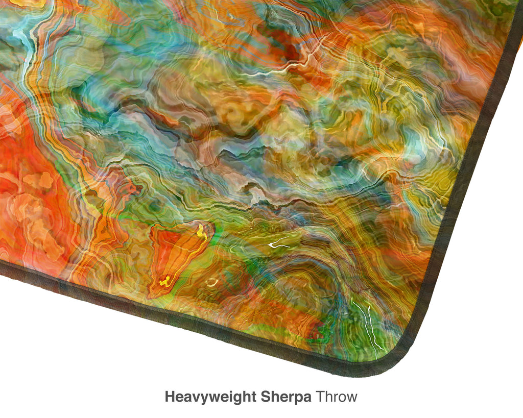Fleece Throw, Entangle