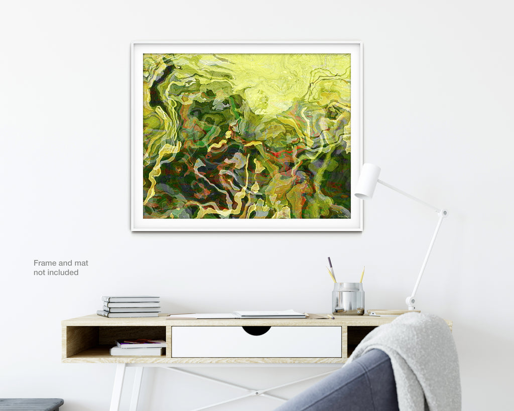 Fine Art Paper Print, Lemongrass