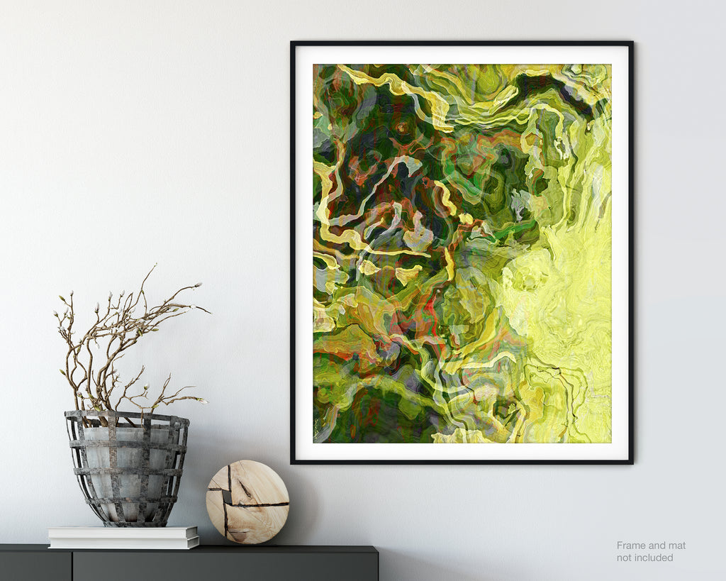Fine Art Paper Print, Lemongrass