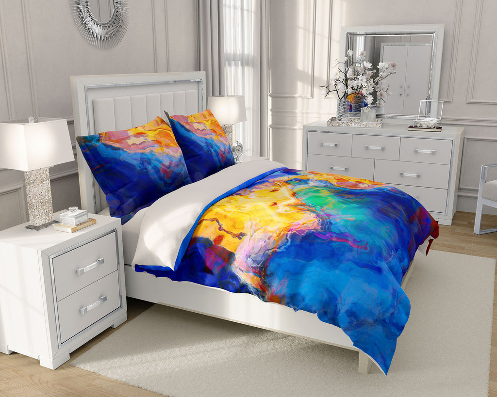 King, Queen or Twin Duvet Cover, Primordial Soup