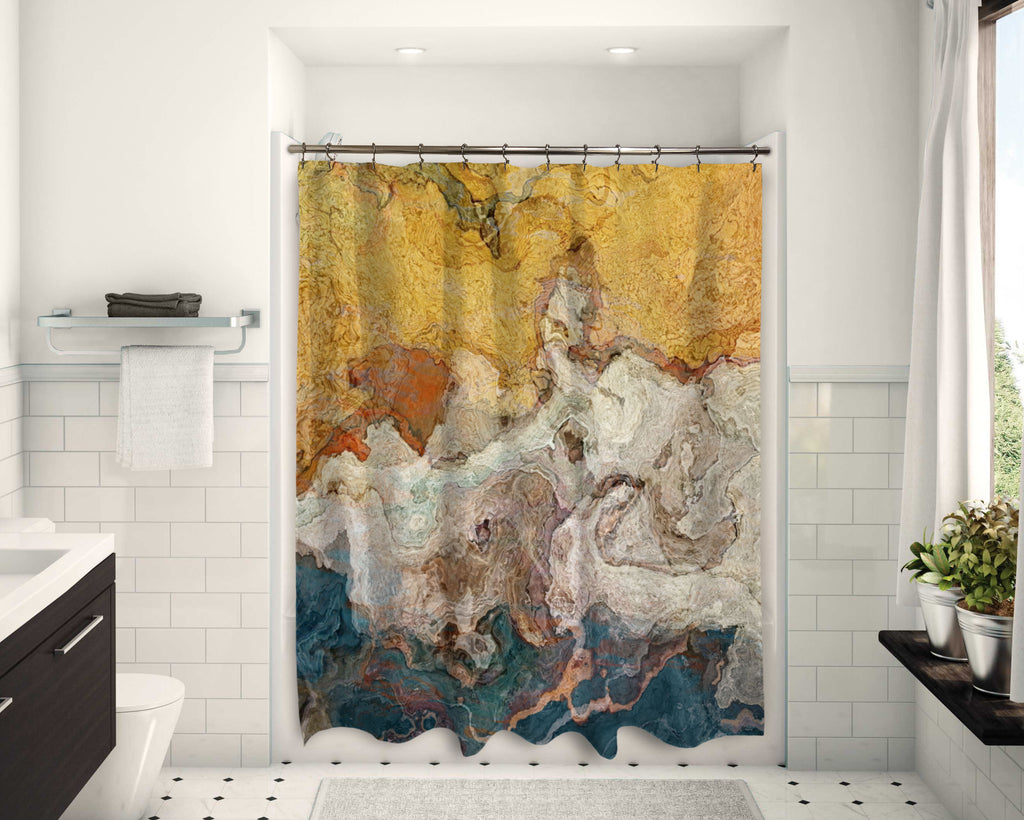 Shower Curtain, Rock Solid