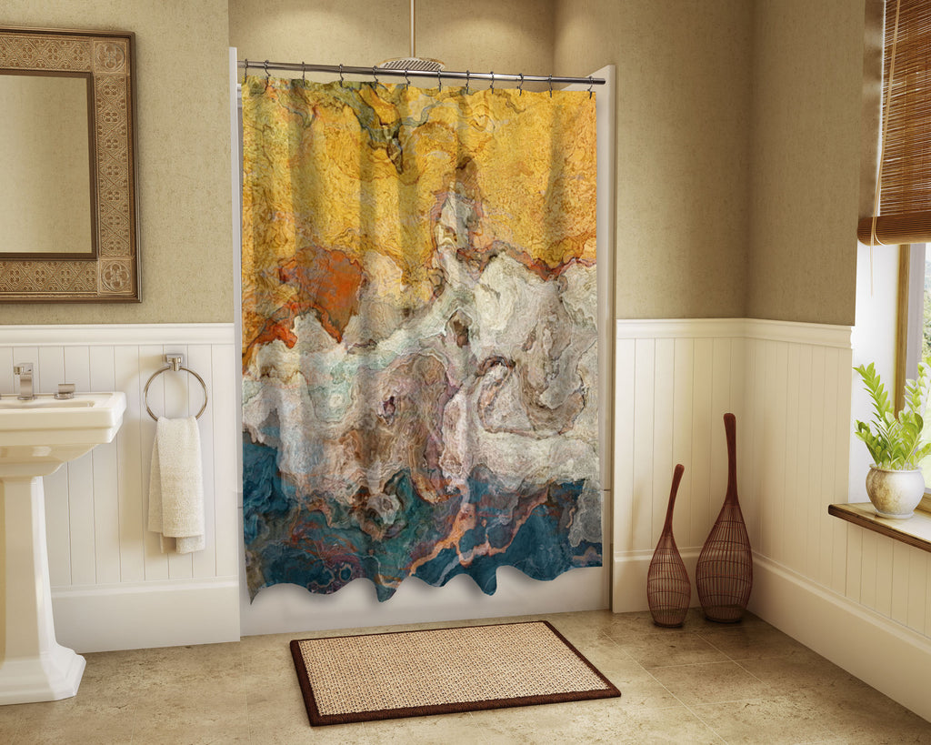 Shower Curtain, Rock Solid