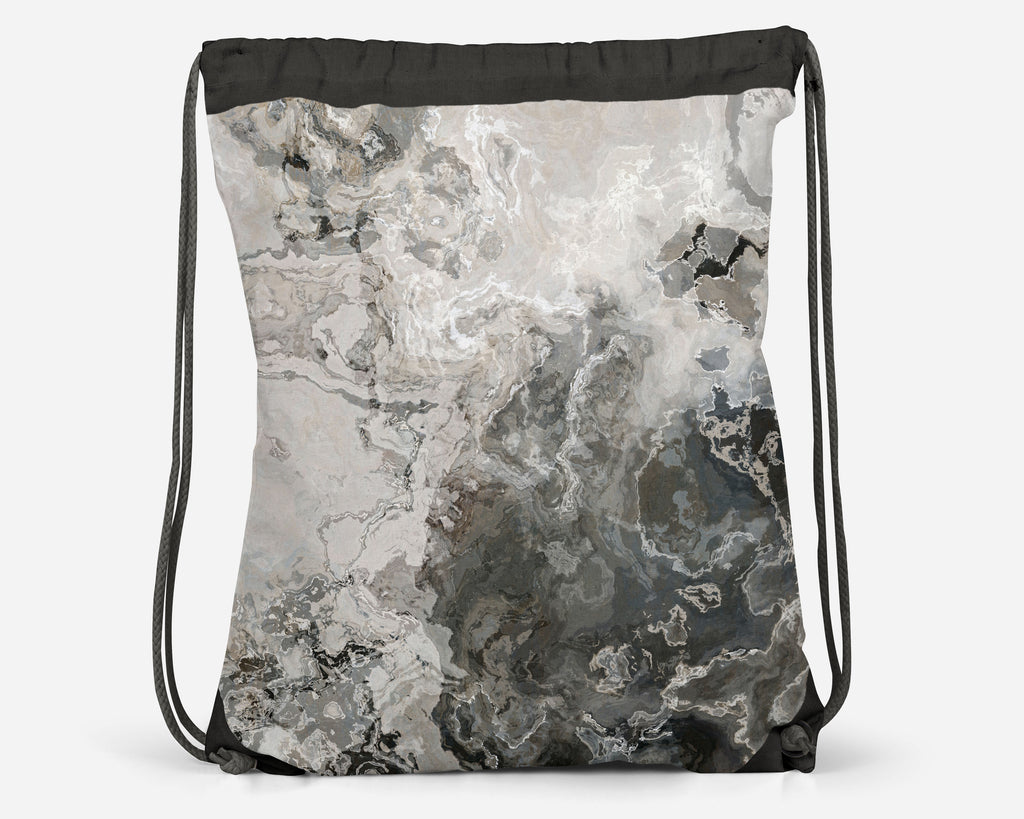 Drawstring Sling Bag, Geologic