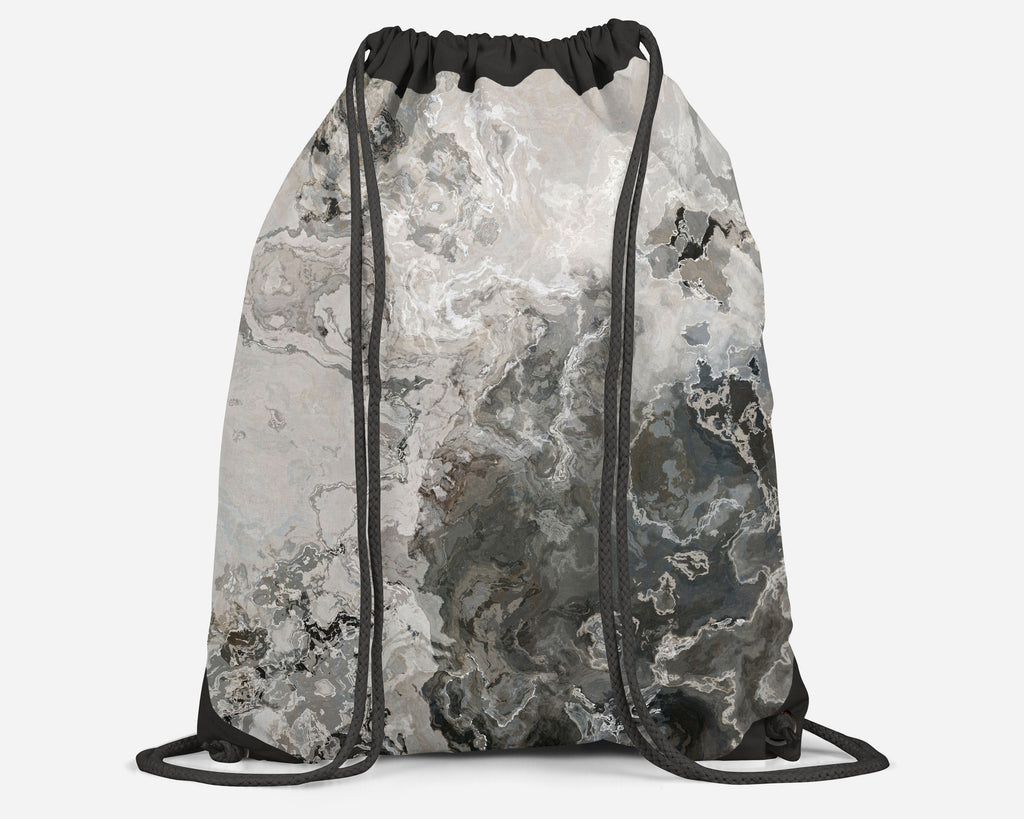 Drawstring Sling Bag, Geologic