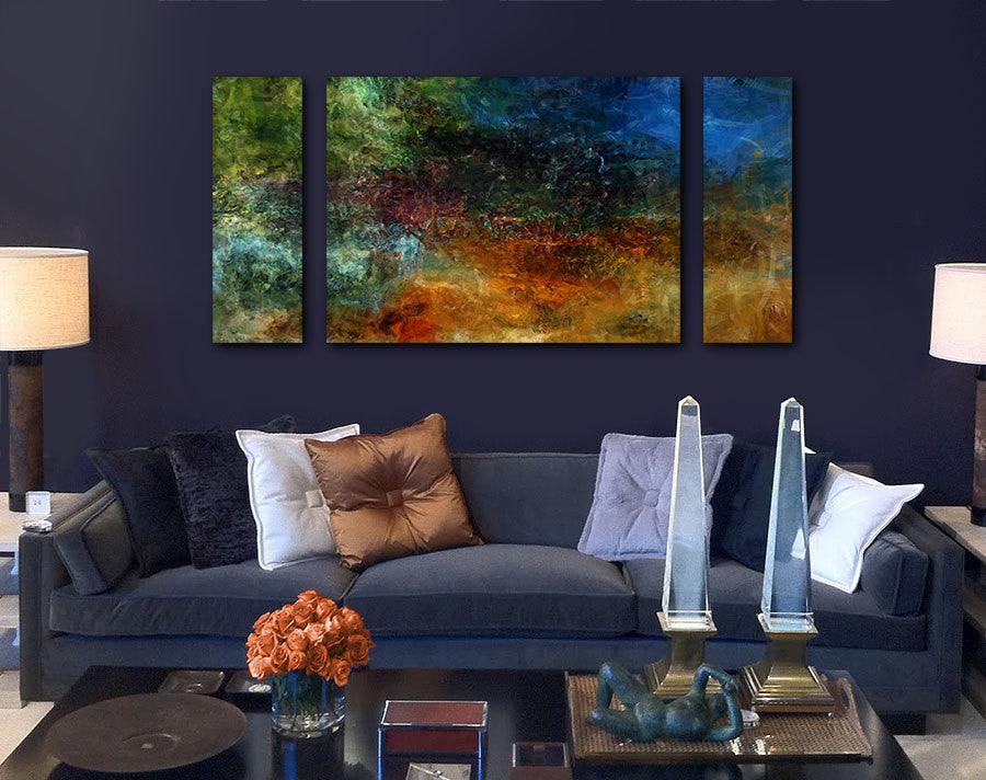 Large Abstract Art Canvas Print