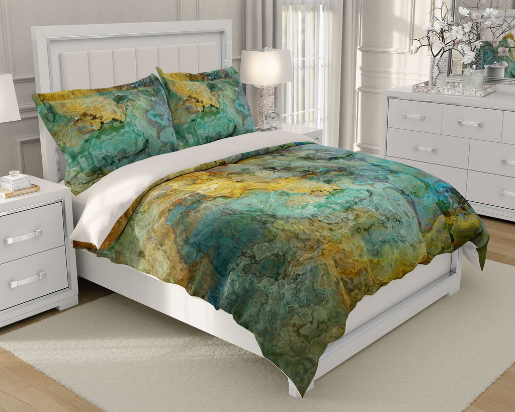 King, Queen or Twin Duvet Cover, Kinetic