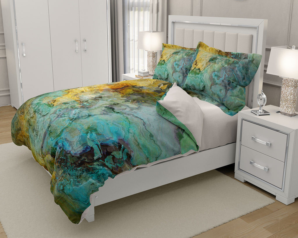 King, Queen or Twin Duvet Cover, Kinetic