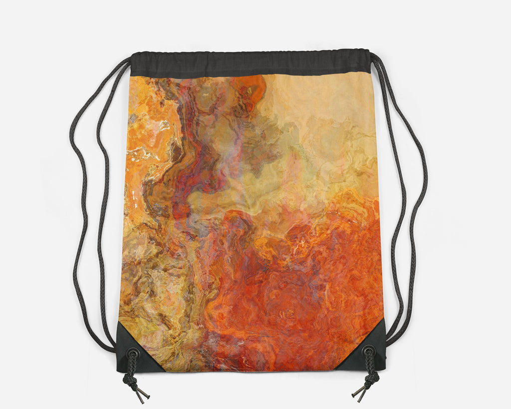 Drawstring Sling Bag, Magma