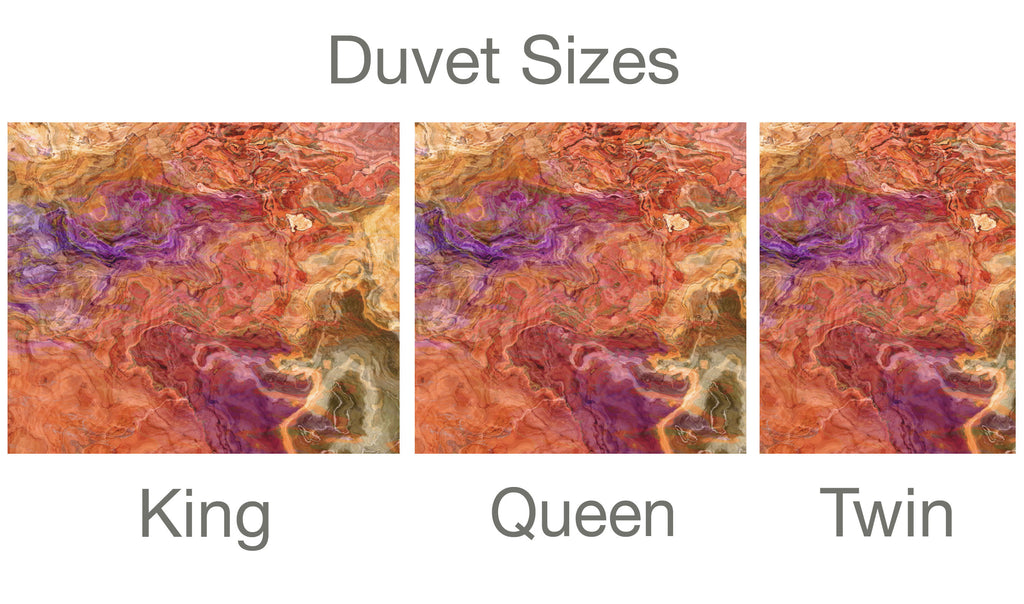 King, Queen or Twin Duvet Cover, Mediterranean