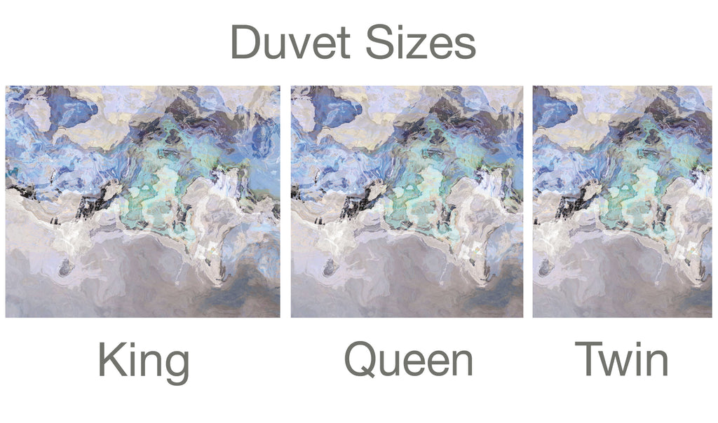King, Queen or Twin Duvet Cover, Out of the Blue