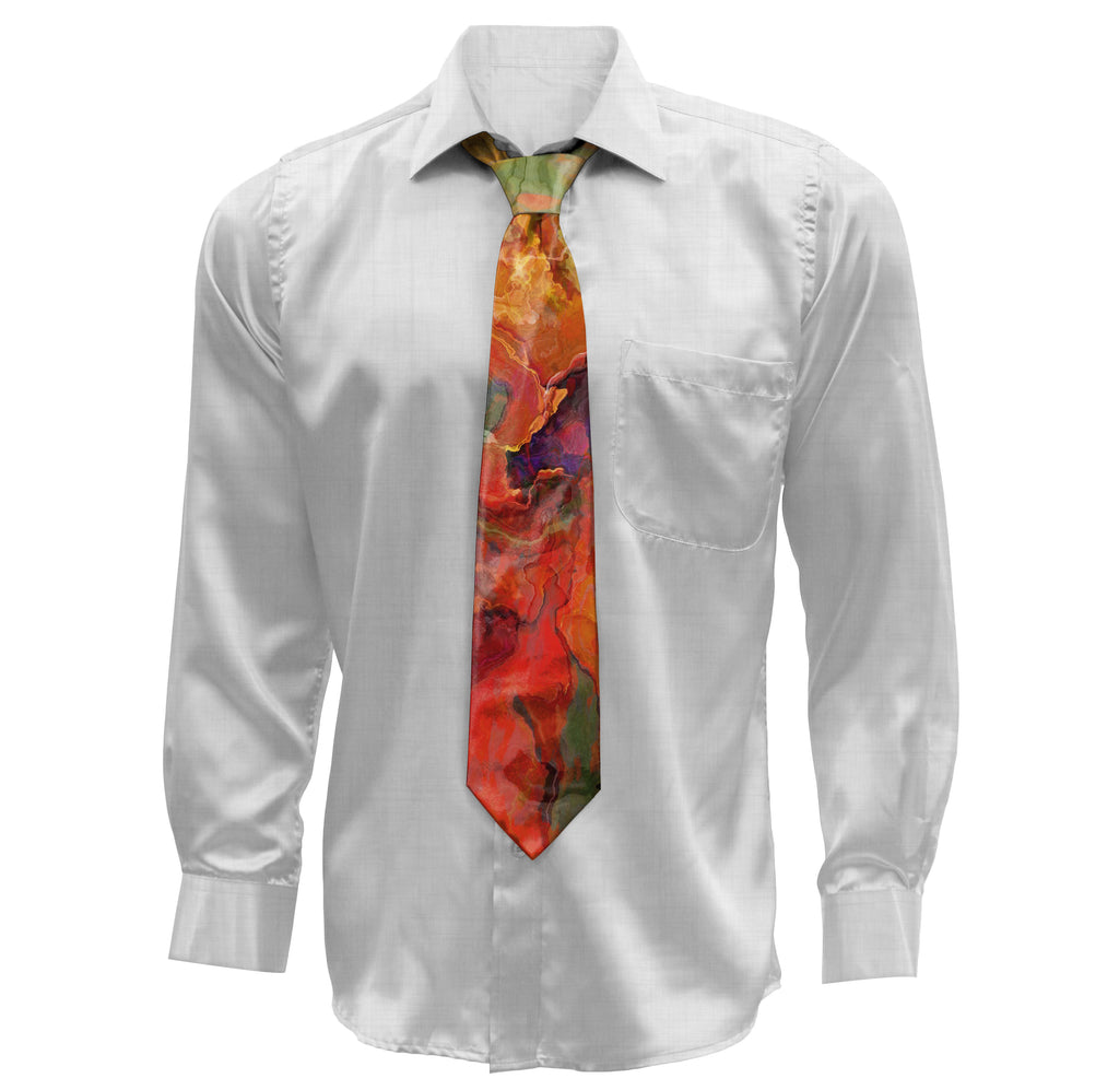 Necktie, Poppies