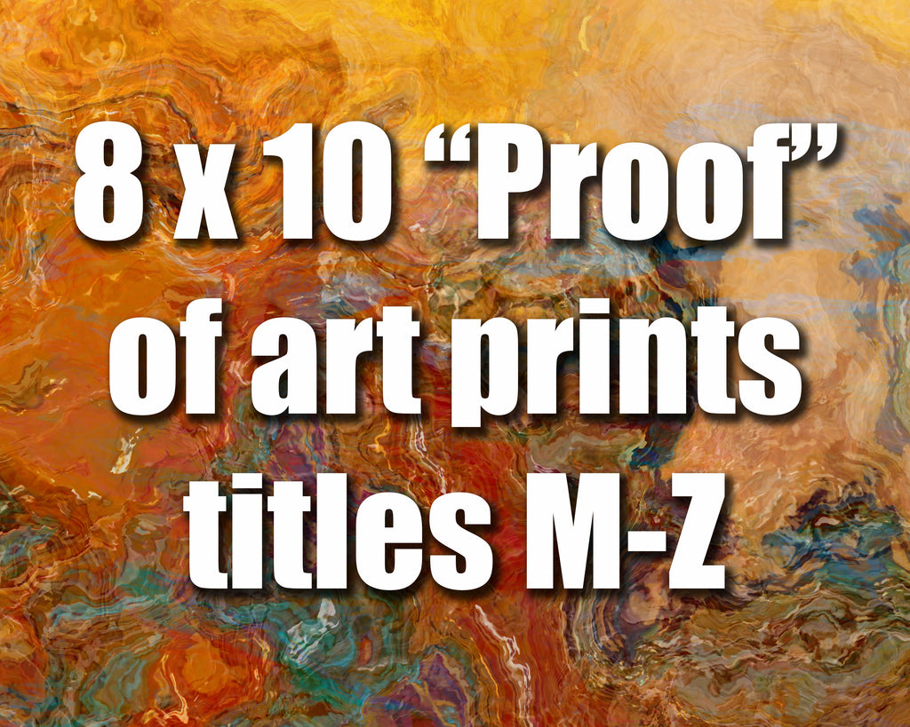 8x10 Color Proof M-Z