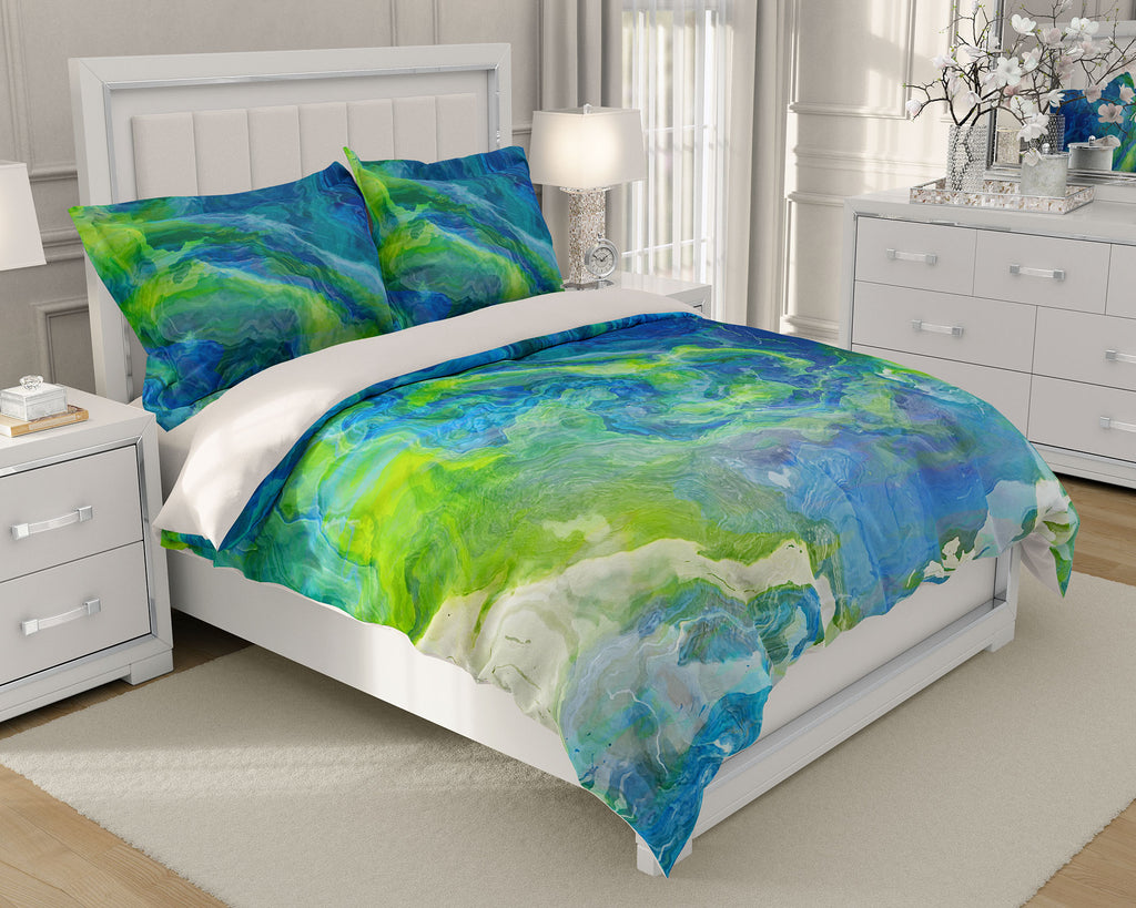 King, Queen or Twin Duvet Cover, River Dream
