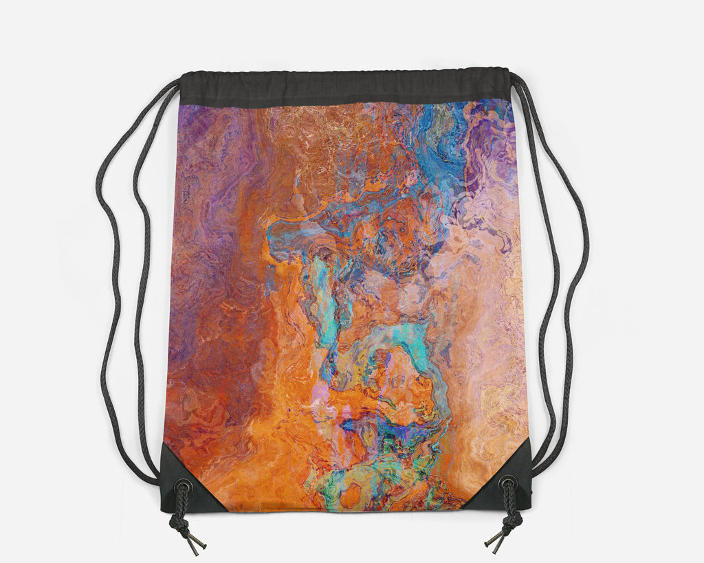 Drawstring Sling Bag, Southwestern Archetype